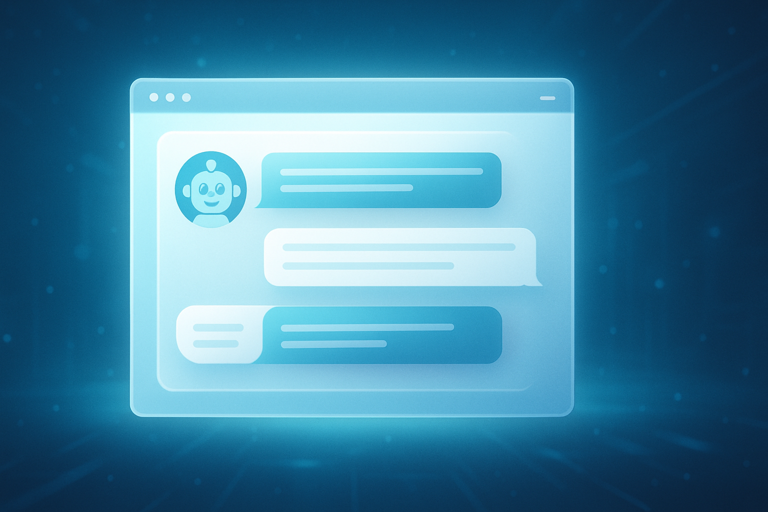 websitechatbot illustration
